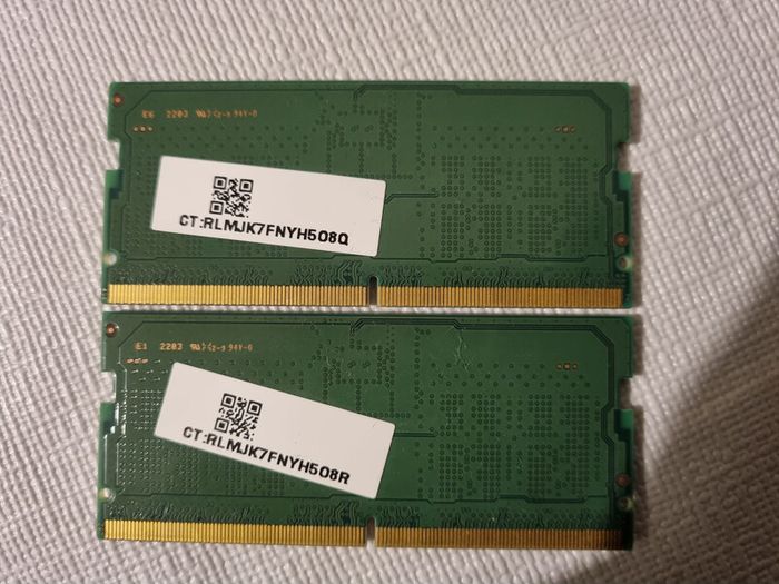 Samsung 16gb Ddr5 Sodimm Laptop Ram Kit (2x8gb)