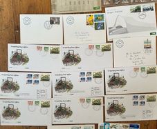 First day issue stamps in mint condition. 15 euros each