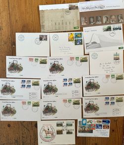 First day issue stamps in mint condition. 15 euros each