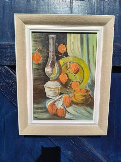 Framed Oil Paining