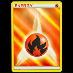 Fire Energy Reverse Holo B&W Black and White Pokemon Card 2013