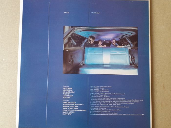 THE INMATES First Offence vinyl album