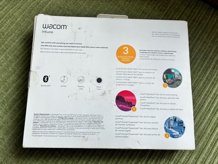 Wacom Intuos - drawing tablet