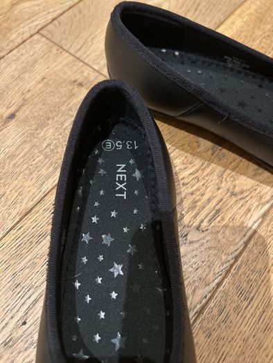 Black ballet shoes