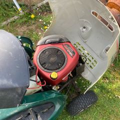 ride-on lawnmower