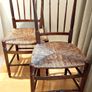 Pair of Edwardian Banister Back Chairs - Stunning! Image 5
