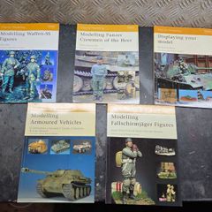 Osprey Scale Modelling books  (x5)