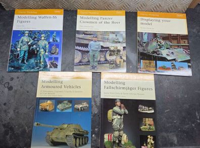 Osprey Scale Modelling books  (x5)