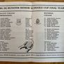 1990 Crescent College Comprehensive (Limerick) v Rockwell College (Tipperary) - Munster Schools Senior Cup Final Programme Image 2