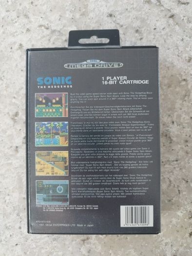 Sonic the Hedgehog - Sega Megadrive