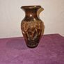 Vintage hand carved Wooden Elephant vase Image 3
