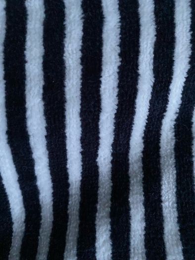 New oversized 100% cotton Lauren navy stripe beach towel by business and pleasure