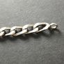 925 Silver - Flat Curb Chain Bracelet Image 5