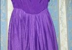 Beautiful mini purple dress ASOS size UK8 EUR36 Price includes postage