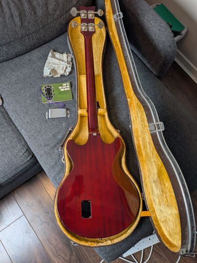 All original 1973 Ibanez Artist Bass 2615B with original HSC