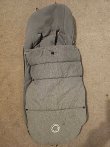 Bugaboo grey footmuff