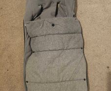 Bugaboo grey footmuff
