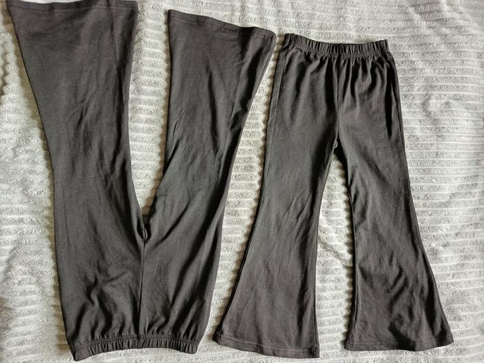 girls trousers x2 size 4-5y