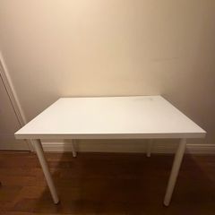 white desk