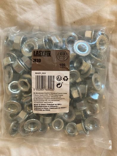 M10 nuts