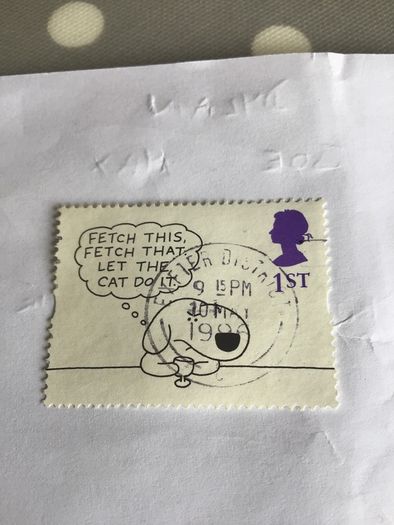 British stamp - Humour