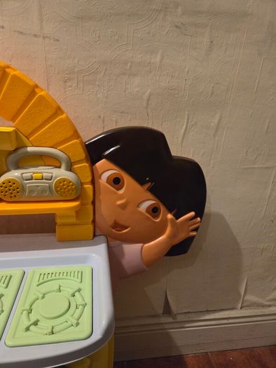 Vintage Dora The Explorer Talking Kitchen Playset - Tested