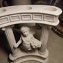 Vintage Ceramic Cherub TRIO Candlestick Image 2