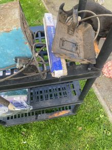 welder and rods