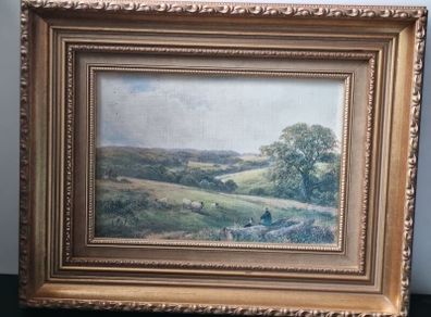 G.Turner "The Shepherd's Rest" Art Print Painting