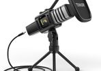 USB Microphone, Cardioid Condenser Computer PC Mic with Tripod Stand, Pop Filter, Shock Mount for Gaming, Streaming, Podcasting, YouTube, Twitch, Discord, Compatible with Laptop Desktop (FREE POSTAGE)