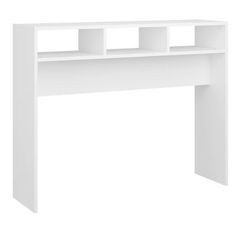 white console table - brand new in box