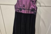 Girls velvet dress