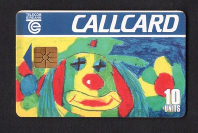 1995 Ireland 10 unit Design a Callcard '94 (Gemplus GEM1) Call Card Used. Telecom Eireann card number 1087