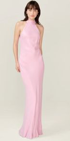 Brand New Floor Length Halter Neck Dress Size UK12