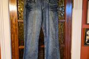Shine Boot Cut denim.