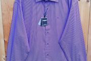 New McGregor mens striped long sleeve Shirt 2XL size