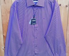 New McGregor mens striped long sleeve Shirt 2XL size