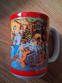 Disneyworld Disney family Christmas cup