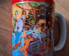 Disneyworld Disney family Christmas cup