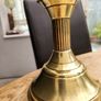 Brass duplex oil lamp . working and polished. Image 4