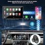 9 Inch Wireless Car Stereo with Apple Carplay and Android Auto,Portable Touch Screen GPS Navigation for Car,Car Audio Receivers with Bluetooth,Airplay,AUX,Screen for All Vehicles Image 2