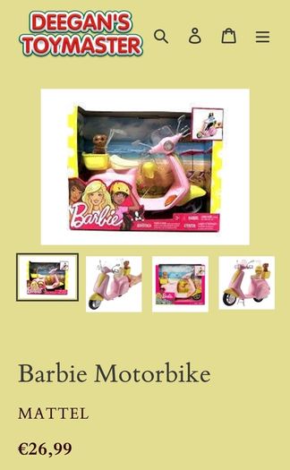 Barbie DVX56 Scooter