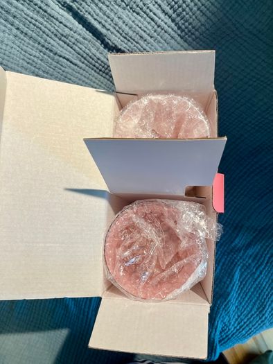 Pink Wine Glasses Pair - Rosa Belle