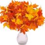 Artificial Maple Leaf Bouquet X 4 Image 7