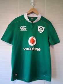 Ireland Jersey. Official Canterbury Ireland Rugby Mens Home Jersey.  Collect In Dublin Or Receive Via Post.