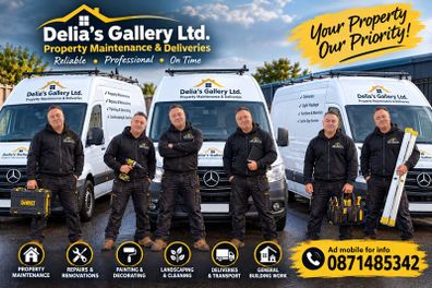 Man and a van available Delivery Dublin based