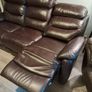 Recliner leather couch [ 2 armchairs are free] Image 9