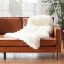 MULTIPLE SIZES/COLOURS AVAILABLE Faux Fur Rug, Fluffy Rug, Shaggy Rugs,Faux Sheepskin Rugs Floor Carpet for Bedrooms Living Room Kids Rooms Decor (White, 50 X 80 CM) Image 5