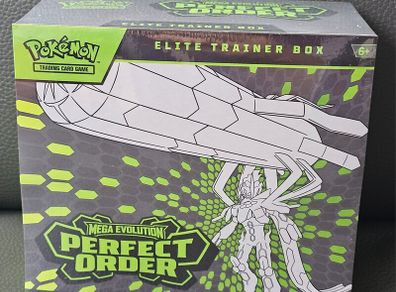 Pokemon TCG Mega Evolution Perfect Order ETB Elite Trainer Box Brand New Sealed