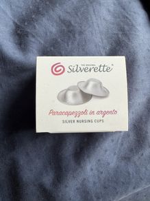 Silverette Silver Nursing Cups - Boxed